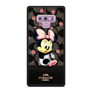 COACH NEW YORK LOGO BABY MINNIE MOUSE Samsung Galaxy Note 9 Case
