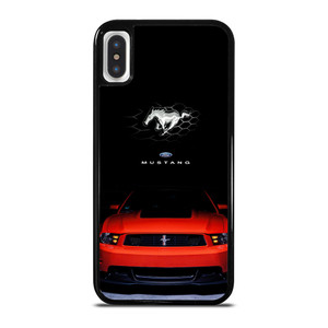 FORD MUSTANG CAR RED iPhone X / XS Case