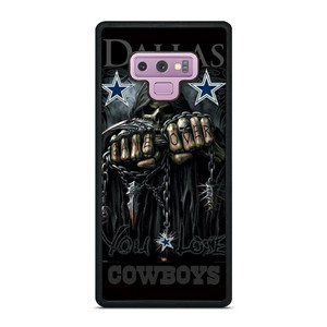 DALLAS COWBOYS SKULL YOU LOSE Samsung Galaxy Note 9 Case