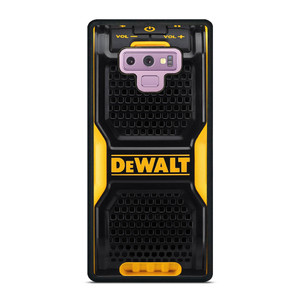 DEWALT TOOL LOGO RADIO Samsung Galaxy Note 9 Case