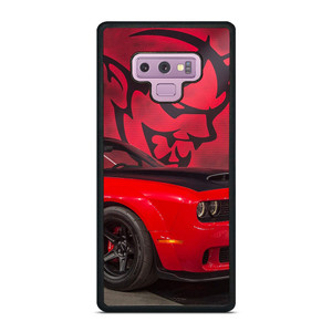DODGE CAR DEMON LOGO RED Samsung Galaxy Note 9 Case DODGE CAR DEMON LOGO RED Samsung Galaxy Note 9 Case