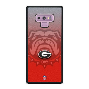 GEORGIA BULLDOGS FOOTBALL RED Samsung Galaxy Note 9 Case
