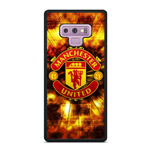 MANCHESTER UNITED FOOTBALL CLUB ON FIRE Samsung Galaxy Note 9 Case