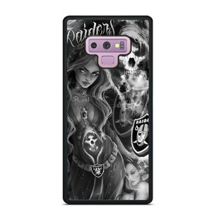 OAKLAND RAIDERS FOOTBALL HAUNTED Samsung Galaxy Note 9 Case