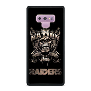 OAKLAND RAIDERS FOOTBALL ONE NATION Samsung Galaxy Note 9 Case