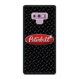 PETERBILT TRUCK PLATE BLACK Samsung Galaxy Note 9 Case