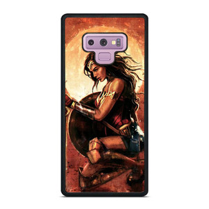 WONDER WOMAN SUPER HERO DC ART Samsung Galaxy Note 9 Case WONDER WOMAN SUPER HERO DC ART Samsung Galaxy Note 9 Case