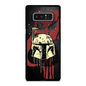 BOBA FETT HELMET STAR WARS ART Samsung Galaxy Note 8 Case