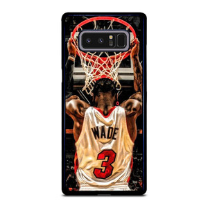 DWYANE WADE MIAMI HEAT SLAM DUNK Samsung Galaxy Note 8 Case DWYANE WADE MIAMI HEAT SLAM DUNK Samsung Galaxy Note 8 Case