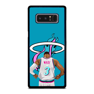 MIAMI HEAT DWYANE WADE 3 BASKETBALL Samsung Galaxy Note 8 Case