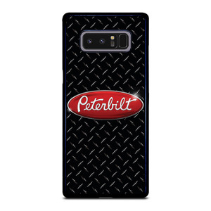 PETERBILT TRUCK PLATE BLACK Samsung Galaxy Note 8 Case