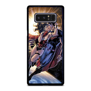 SUPERMAN KISSING WONDER WOMAN Samsung Galaxy Note 8 Case