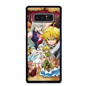 THE SEVEN DEADLY SINS MELIODAS AND FRIENDS Samsung Galaxy Note 8 Case