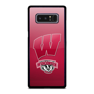 WISCONSIN BADGER LOGO UNIVERSITY FOOTBALL TEAM Samsung Galaxy Note 8 Case