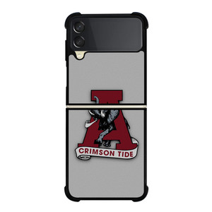ALABAMA CRIMSON TIDE LOGO INITIAL Samsung Galaxy Z FLip 3 5G Case Cover ALABAMA CRIMSON TIDE LOGO INITIAL Samsung Galaxy Z FLip 3 5G Case Cover