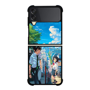 ANIME RIVER FLOWS Samsung Galaxy Z FLip 3 5G Case Cover
