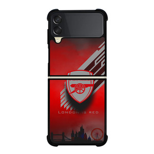 ARSENAL FC STRIPS Samsung Galaxy Z FLip 3 5G Case Cover