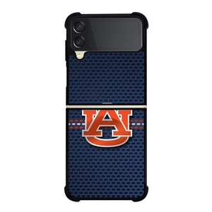 AUBURN TIGERS FOOTBALL CARBON BLUE LOGO Samsung Galaxy Z FLip 3 5G Case Cover