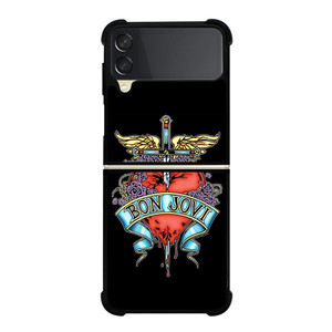 BON JOVI ROCK BAND Samsung Galaxy Z FLip 3 5G Case Cover BON JOVI ROCK BAND Samsung Galaxy Z FLip 3 5G Case Cover
