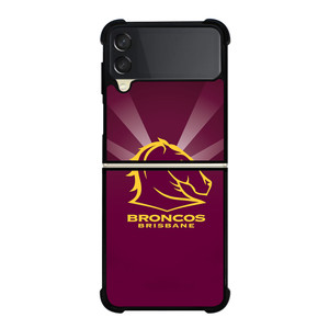 BRONCOS BRISBANE FOTTBALL TEAM LOGO Samsung Galaxy Z FLip 3 5G Case Cover