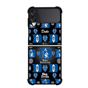 DUKE BLUE DEVILS LOGO BASKETBALL COLLAGE Samsung Galaxy Z FLip 3 5G Case Cover