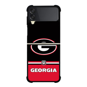 GEORGIA BULDOGS STRIPS Samsung Galaxy Z FLip 3 5G Case Cover