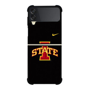 IOWA STATE FOOTBALL BLACK WALLPAPER Samsung Galaxy Z FLip 3 5G Case Cover