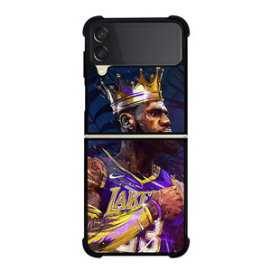KING LEBRON JAMES LA LAKERS 23 Samsung Galaxy Z FLip 3 5G Case Cover