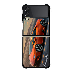 LAMBORGHINI HURACAN EVO Samsung Galaxy Z FLip 3 5G Case Cover LAMBORGHINI HURACAN EVO Samsung Galaxy Z FLip 3 5G Case Cover