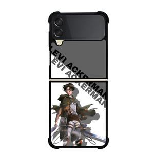 LEVI ACKERMAN ATTACK ON TITAN Samsung Galaxy Z FLip 3 5G Case Cover LEVI ACKERMAN ATTACK ON TITAN Samsung Galaxy Z FLip 3 5G Case Cover