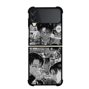 LEVI ACKERMAN ATTTACK ON TITAN MANGA Samsung Galaxy Z FLip 3 5G Case Cover LEVI ACKERMAN ATTTACK ON TITAN MANGA Samsung Galaxy Z FLip 3 5G Case Cover