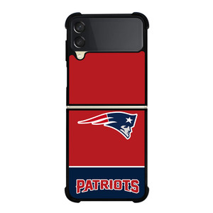 NEW ENGLAND PATRIOTS STRIPS FOOTBALL LOGO Samsung Galaxy Z FLip 3 5G Case Cover