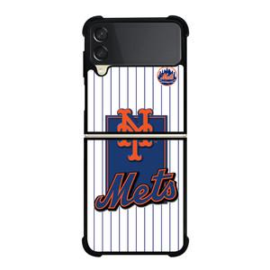 NEW YORK METS LOGO MLB JERSEY Samsung Galaxy Z FLip 3 5G Case Cover