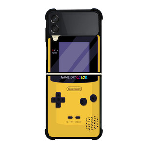 NINTENDO GAME BOY YELLOW Samsung Galaxy Z FLip 3 5G Case Cover