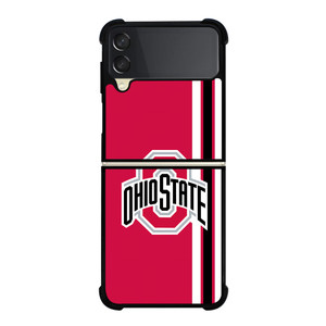 OHIO STATE FOOTBALL TEAM LOGO Samsung Galaxy Z FLip 3 5G Case Cover OHIO STATE FOOTBALL TEAM LOGO Samsung Galaxy Z FLip 3 5G Case Cover