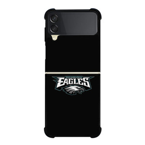 PHILADELPHIA EAGLES LOGO BLACK Samsung Galaxy Z FLip 3 5G Case Cover