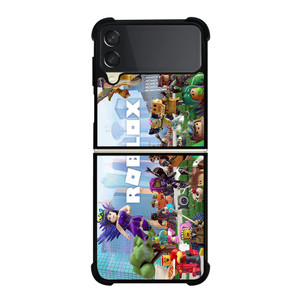 ROBLOX GAME ALL CHARACTER Samsung Galaxy Z FLip 3 5G Case Cover ROBLOX GAME ALL CHARACTER Samsung Galaxy Z FLip 3 5G Case Cover
