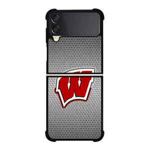 WISCONSIN BADGER EMBLEM Samsung Galaxy Z FLip 3 5G Case Cover