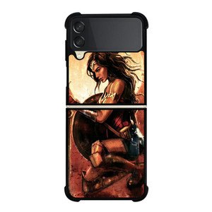WONDER WOMAN SUPER HERO DC ART Samsung Galaxy Z FLip 3 5G Case Cover WONDER WOMAN SUPER HERO DC ART Samsung Galaxy Z FLip 3 5G Case Cover