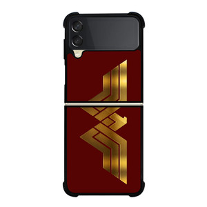 WONDER WOMAN SYMBOL GOLD Samsung Galaxy Z FLip 3 5G Case Cover WONDER WOMAN SYMBOL GOLD Samsung Galaxy Z FLip 3 5G Case Cover