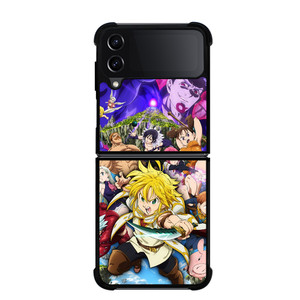 7 SEVEN DEADLY SINS ANIME CHARACTERS Samsung Galaxy Z FLip4 5G Case Cover