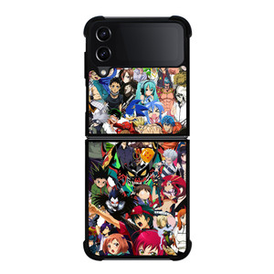 ALL ANIME CROSSOVER Samsung Galaxy Z FLip4 5G Case Cover