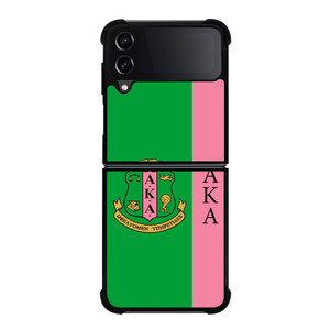ALPHA KAPPA GREEN NEW Samsung Galaxy Z FLip4 5G Case Cover