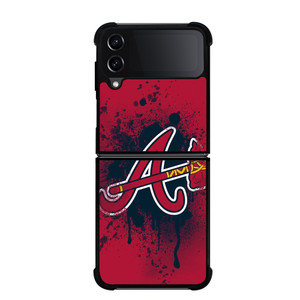 ATLANTA BRAVES MLB LOGO INITIAL Samsung Galaxy Z FLip4 5G Case Cover