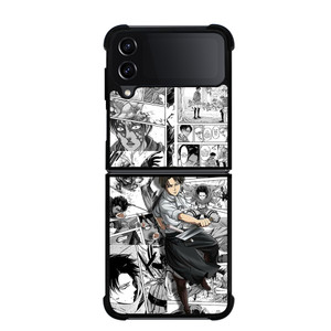 ATTACK ON TITAN MANGA COMIC Samsung Galaxy Z FLip4 5G Case Cover ATTACK ON TITAN MANGA COMIC Samsung Galaxy Z FLip4 5G Case Cover