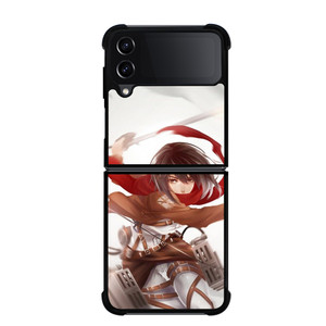 ATTACK ON TITAN MIKASA ACKERMAN ANIME MANGA Samsung Galaxy Z FLip4 5G Case Cover
