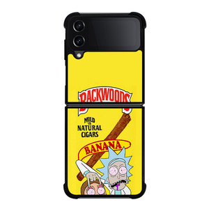 BACKWOODS RICK AND MORTY YELLOW Samsung Galaxy Z FLip4 5G Case Cover BACKWOODS RICK AND MORTY YELLOW Samsung Galaxy Z FLip4 5G Case Cover