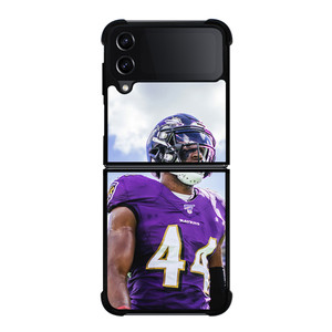 BALTIMORE RAVENS LAMAR JACKSON Samsung Galaxy Z FLip4 5G Case Cover
