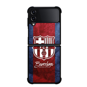BARCELONA FC MES QUE UN CLUB FOOTBALL Samsung Galaxy Z FLip4 5G Case Cover BARCELONA FC MES QUE UN CLUB FOOTBALL Samsung Galaxy Z FLip4 5G Case Cover