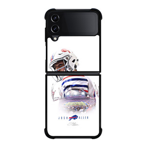 BUFFALO BILLS JOSH ALLEN Samsung Galaxy Z FLip4 5G Case Cover BUFFALO BILLS JOSH ALLEN Samsung Galaxy Z FLip4 5G Case Cover